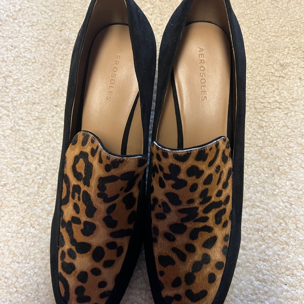 Aerosoles NIB Leopard print heels